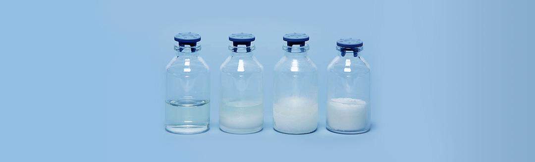 Melanotan II peptide lyophilized powder vial